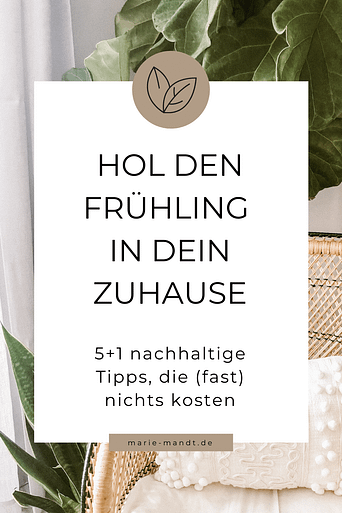 1 Frühling ins Zuhause holen